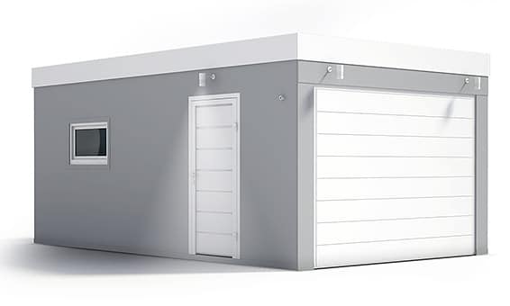 Garage für ein Auto