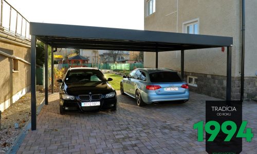 GARDEON Doppelcarport schützt 2 Autos