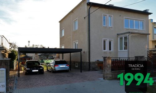 GARDEON Doppelcarport in anthrazit