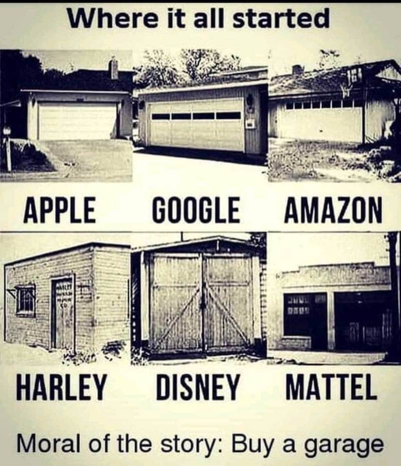 Wo bekannte Firmen ihren Anfang hatten