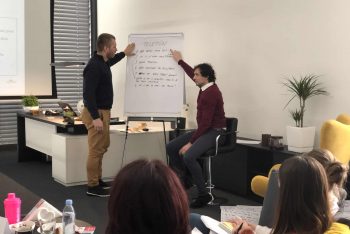 Schulung in der Firma