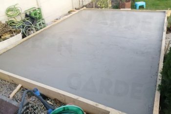 Betonplatte