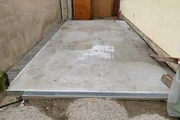 Betonplatte
