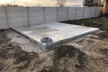 Betonplatte