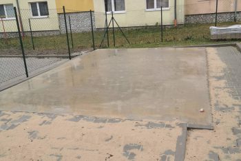 Betonplatte