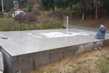 Betonplatte