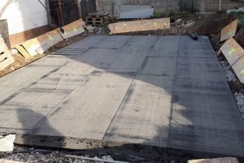Betonplatte