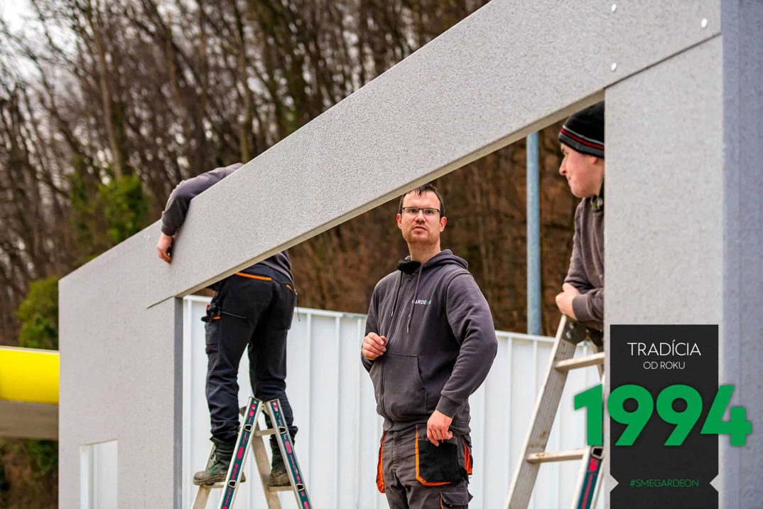 Die Jungs von GARDEON bei ihrer Arbeit
