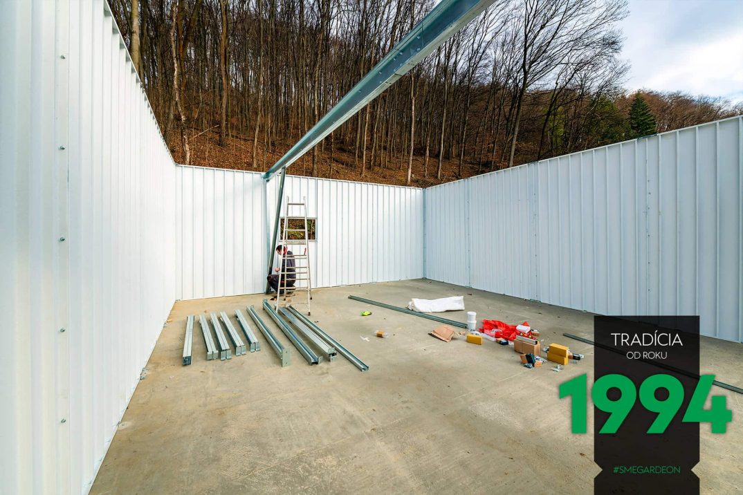 Unisolierte Reihengarage von GARDEON