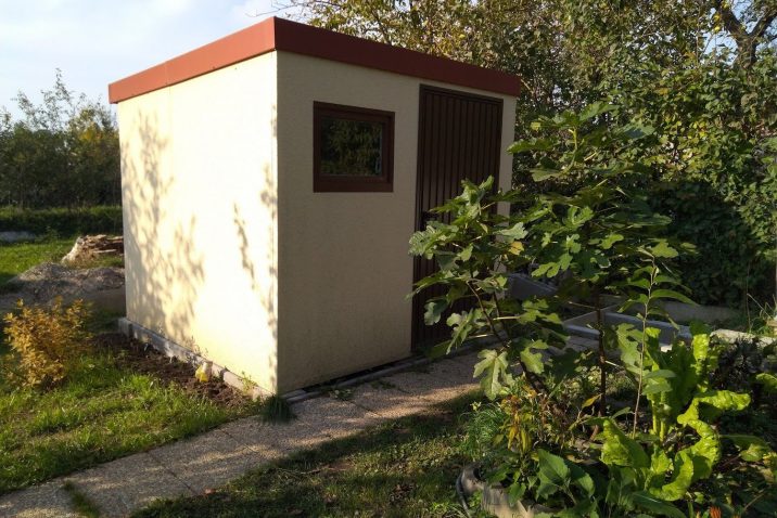 Kleines Gartenhäuschen GARDEON mit Zubehör von Hörmann