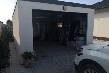 Die offene Stahlfertiggarage von GARDEON