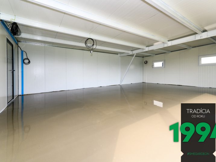 Der Boden in einer individuellen GARDEON Garage