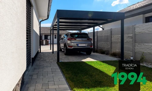 Ein Carport für 1 Auto von GARDEON