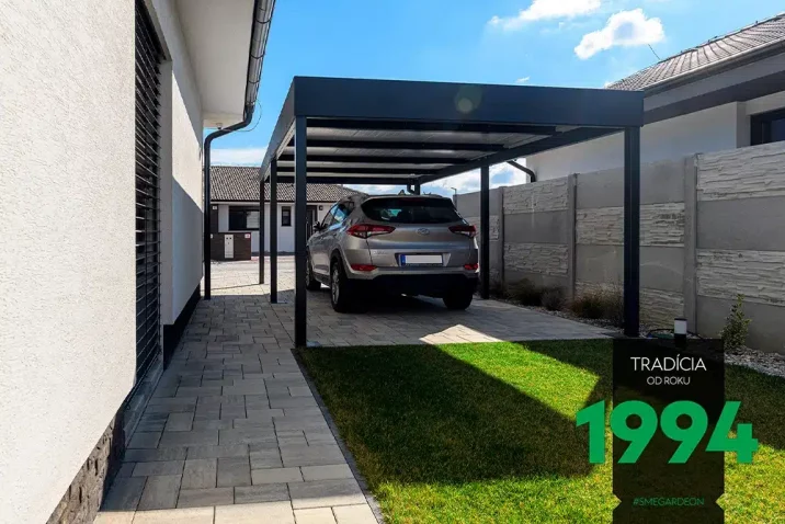 Ein Carport für 1 Auto von GARDEON