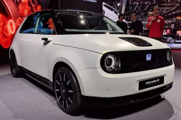 Autopräsentation bei einer Exhibition