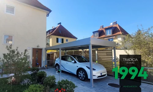 GARDEON Carport für einen Tesla