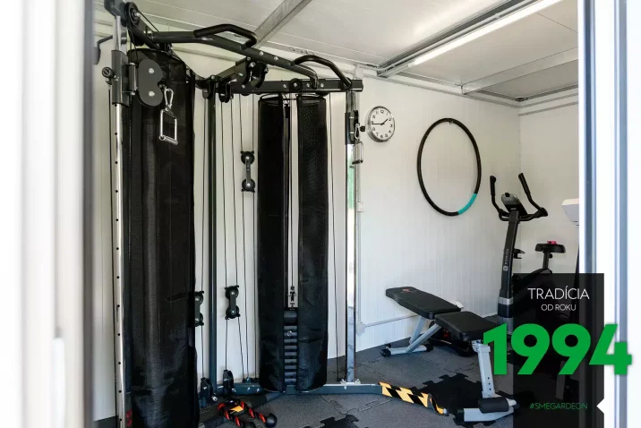 Der Innenraum eines komplett gedämmten Gartenhauses von GARDEON