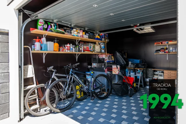 Die GARDEON Garage wird als Lagerraum benutzt