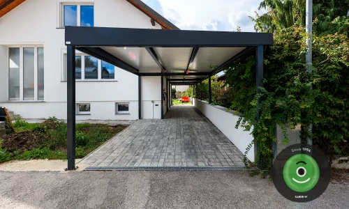 GARDEON Pergola angepasst an das Familienhaus