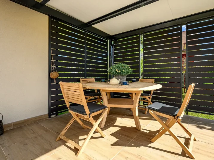 Pergola GARDEON im modernen zeitlosen Design 7