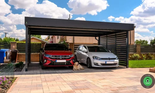 Maßgefertigtes individuelles Carport GARDEON