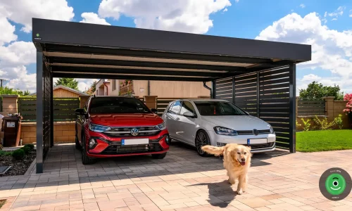 Maßgefertigtes individuelles Carport GARDEON