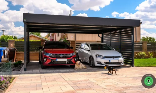 Maßgefertigtes individuelles Carport GARDEON