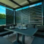 Design-Stahlpergola GARDEON