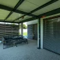 Design-Stahlpergola GARDEON