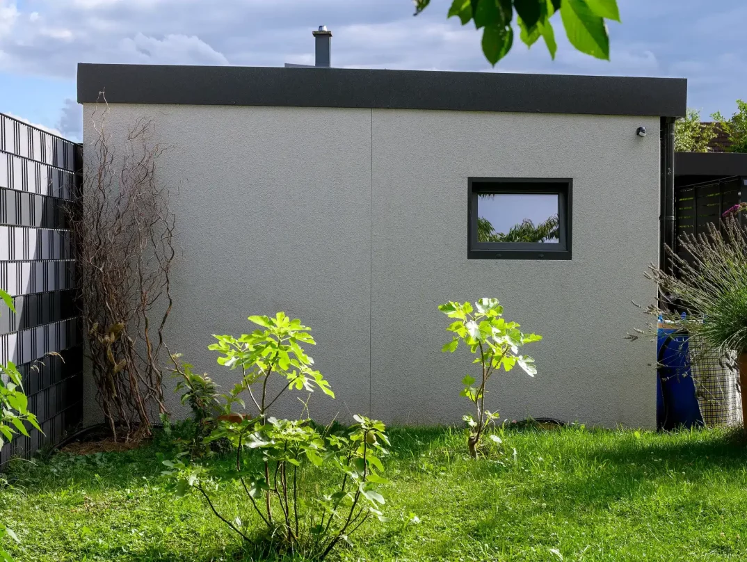 Gartenhaus mit PVC Fenster GARDEON