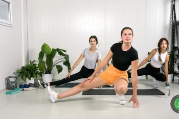 Stretching im Home Gym