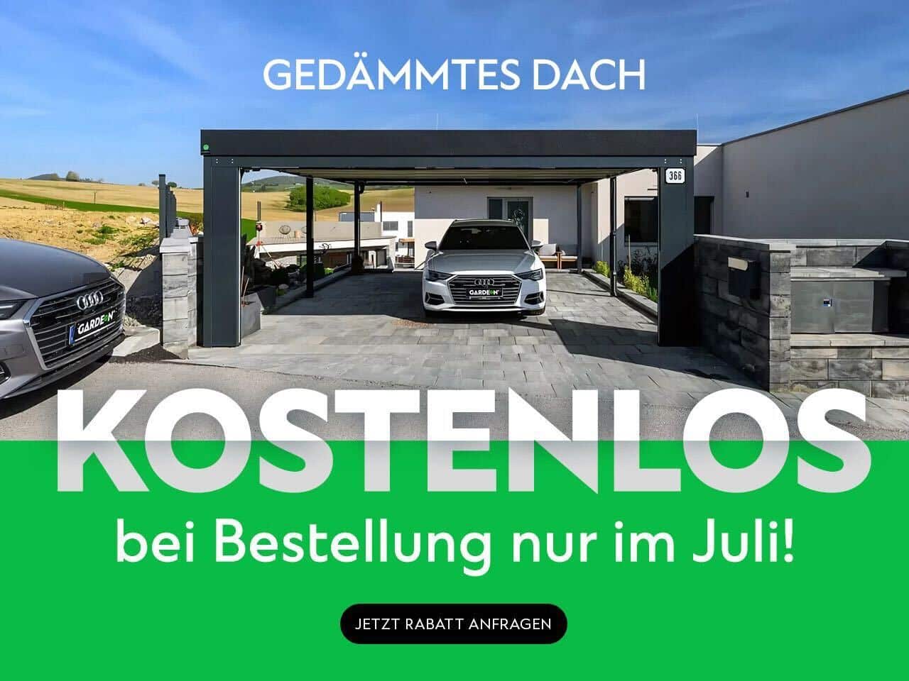 Aktion GARDEON 07/2025 Pergolen