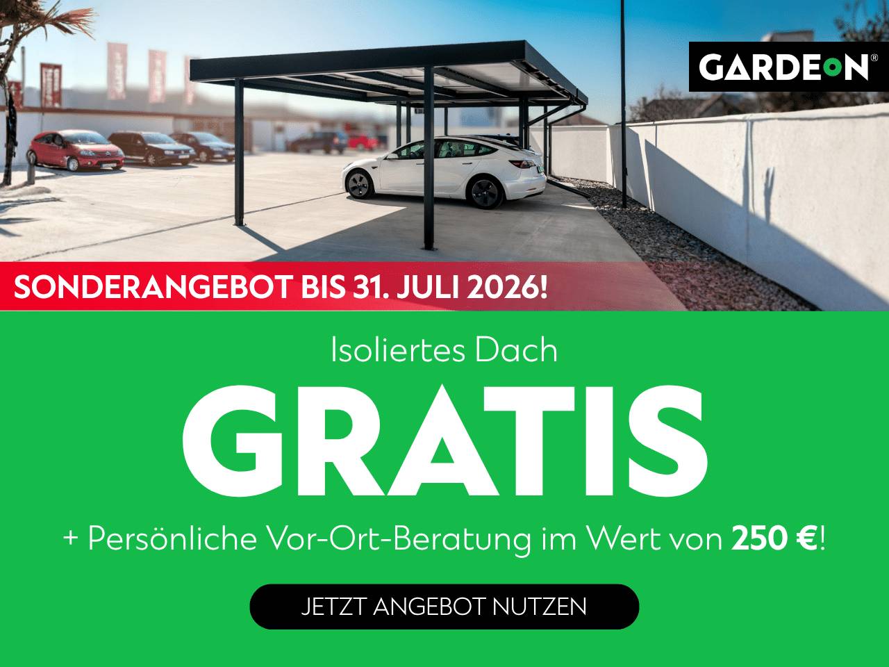 Aktion GARDEON | Carport