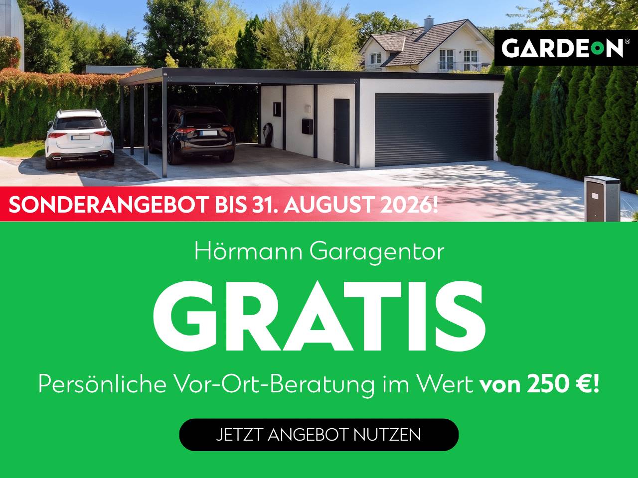 Aktion GARDEON | Garage