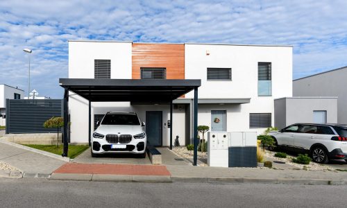 Carport für ein Auto