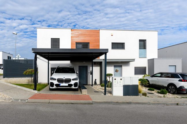 Carport für ein Auto